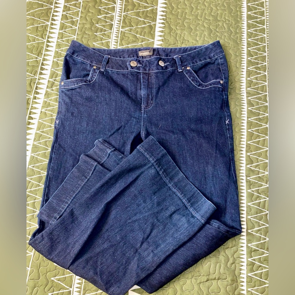 Venezia‎ flared dark blue jeans
